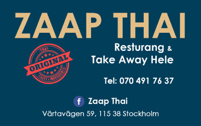 Zaap Thai Restaurang & Take Away